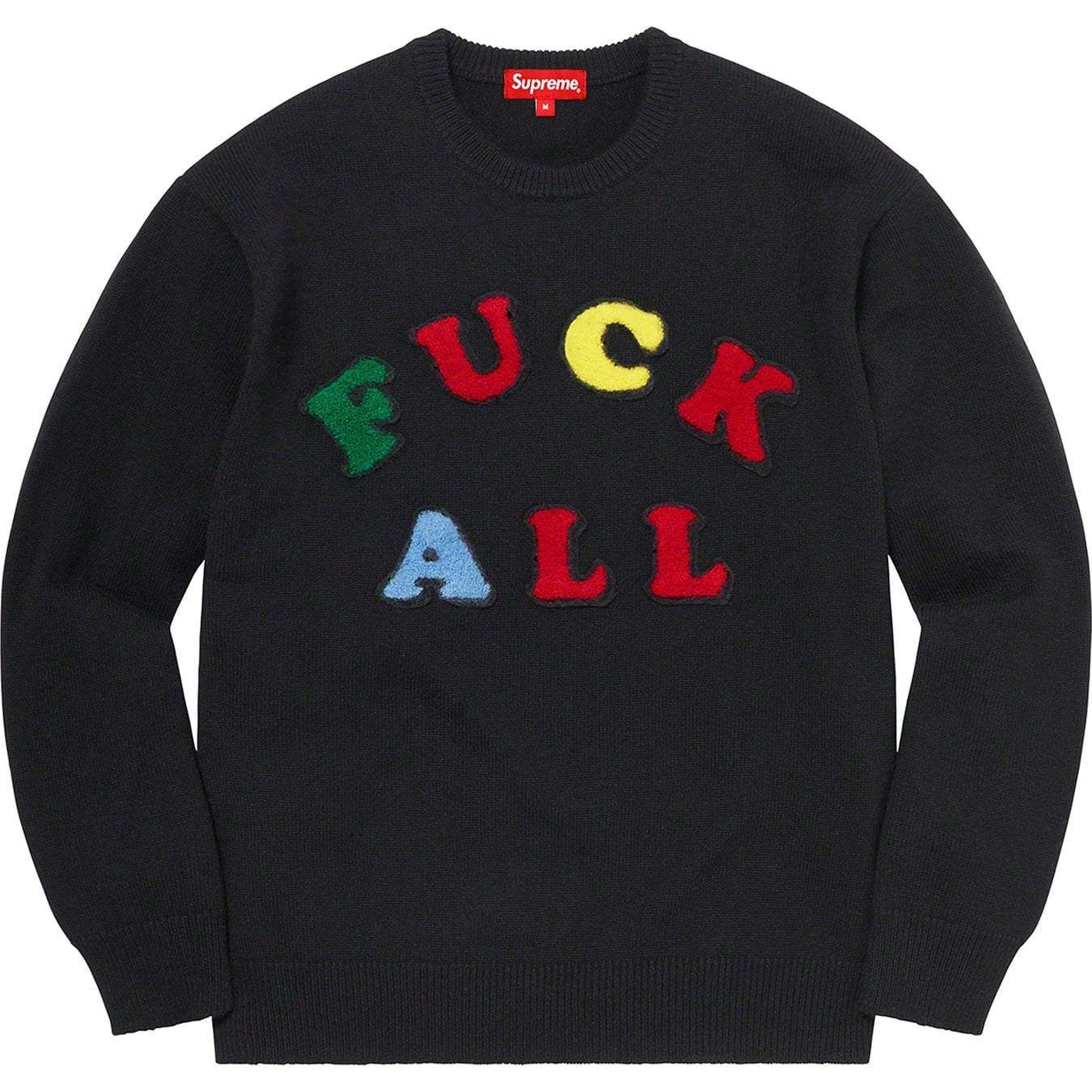 Jamie Reid/Supreme Fuck All Sweater view 6